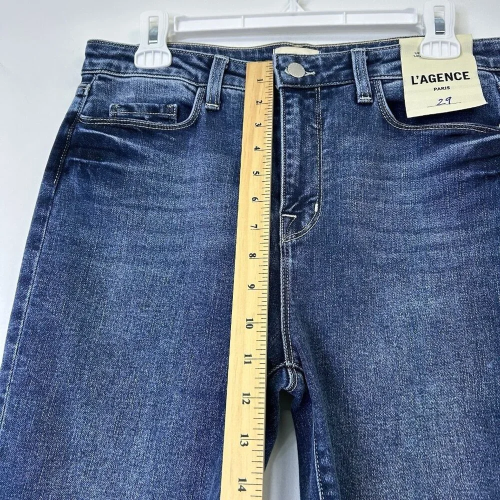 NEW L’agence Monique Ultra‎ High Rise Skinny Jeans Womens Size 29